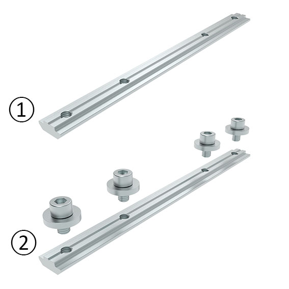 Barette de liaison 180 B, rainure 8 – image du produit