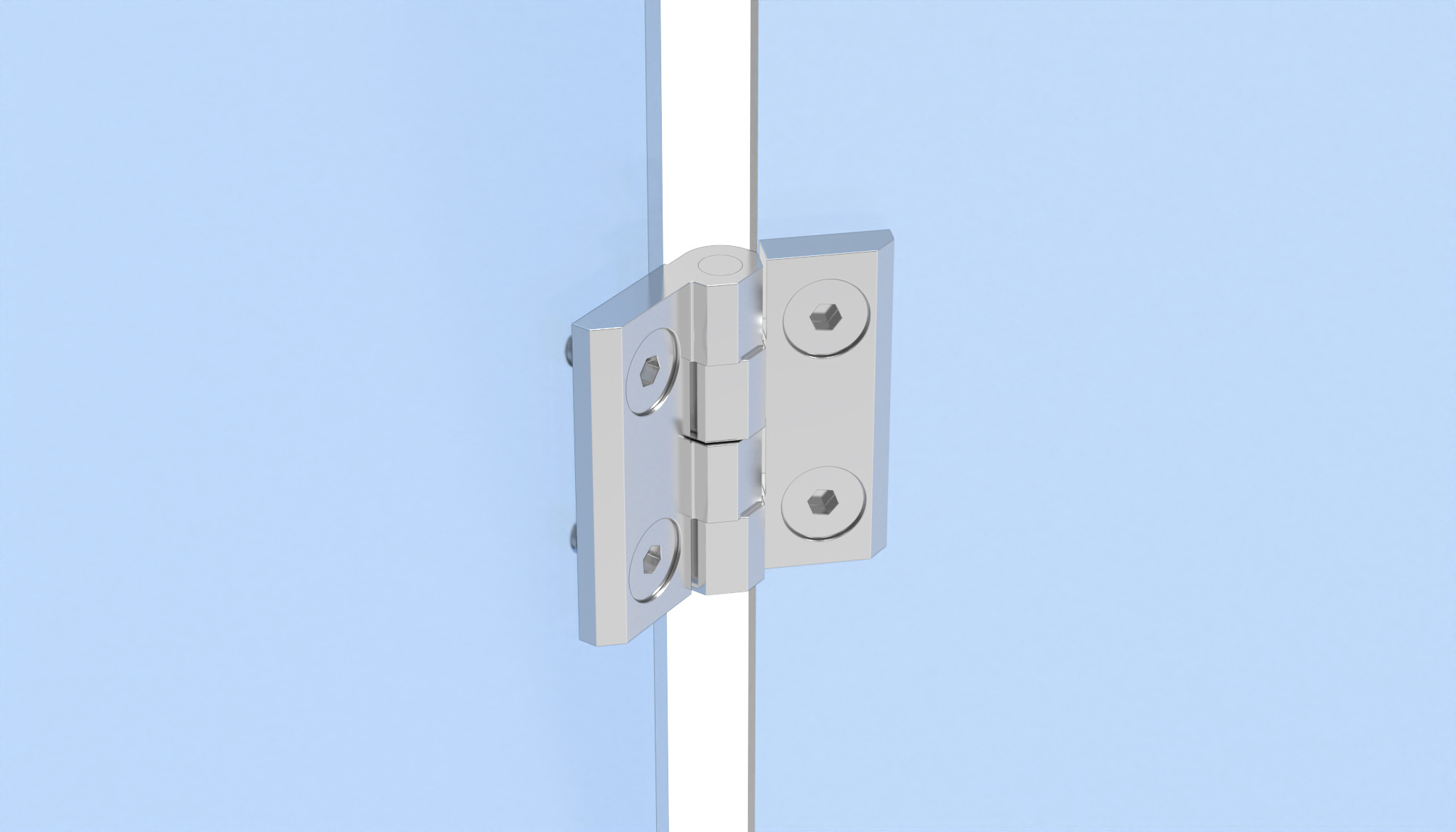 Bisagra de acero inoxidable 50 x 50