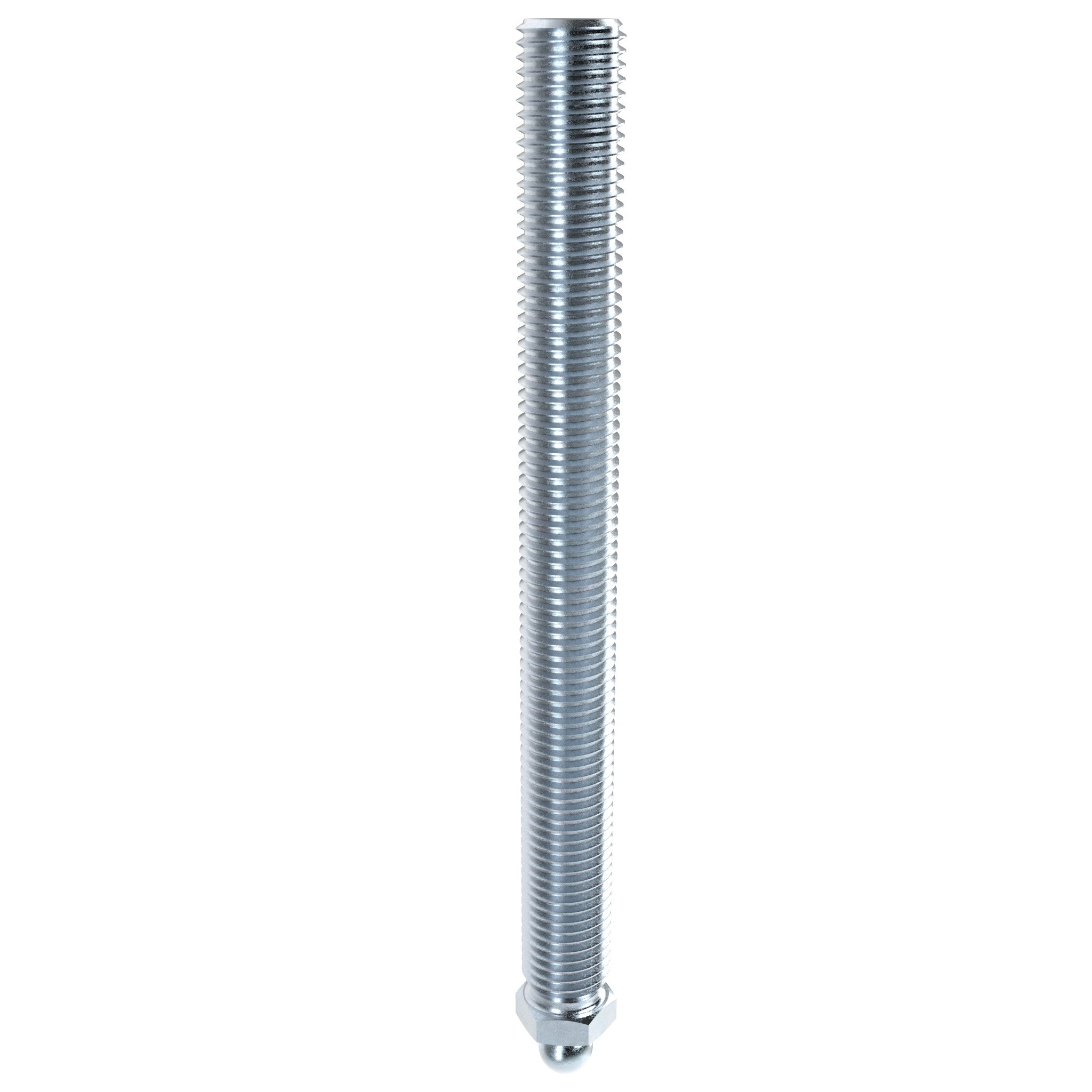 Tige filetée acier métrique pour pieds rotulé, rotule 15 098DM24250M – image du produit