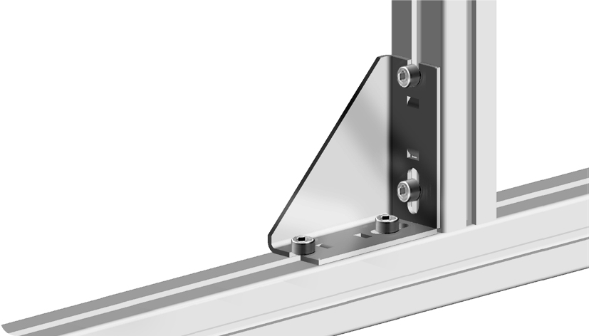 Steel Connection Angle 45 x 100