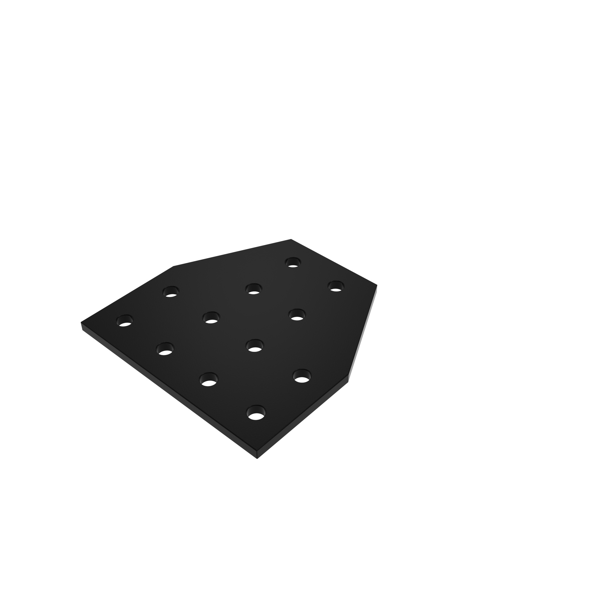 ECO Connection Plate AL T 12 Hole, 2 Slots Version 093EVT102102DS – product image