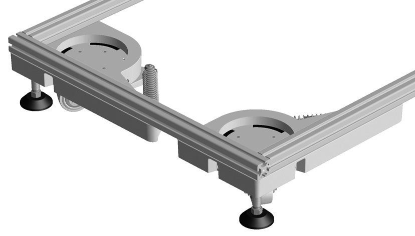 Hydraulic Lift Caster (Set)