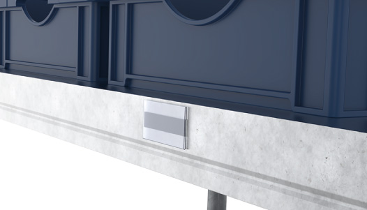 Magnetic Label Holder 38 - 1.5"