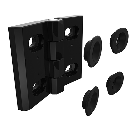 Bisagra de metálica 2D, solo ajustable horizontalmente