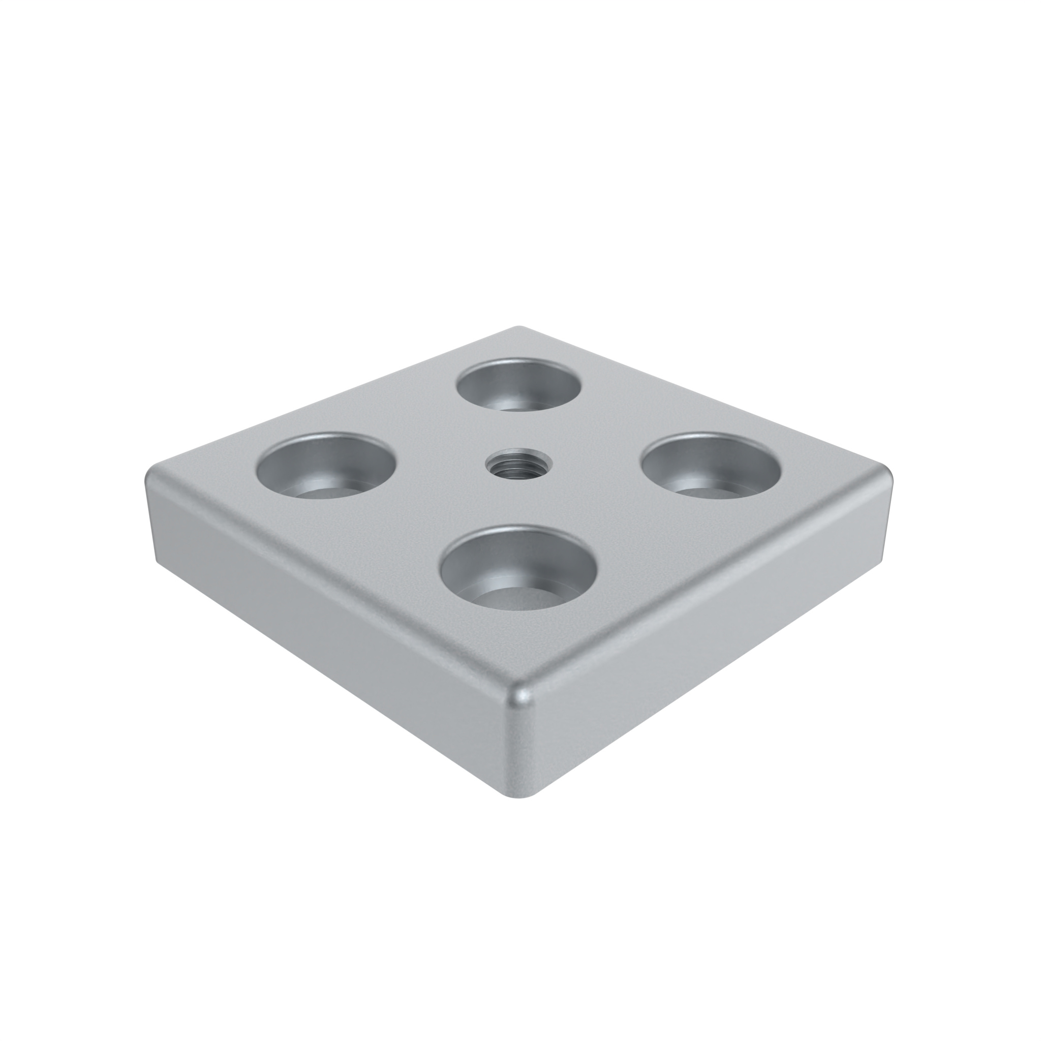 Transport- und Fußplatte ZN 80 x 80, blank 093T80801012R – Produktabbildung