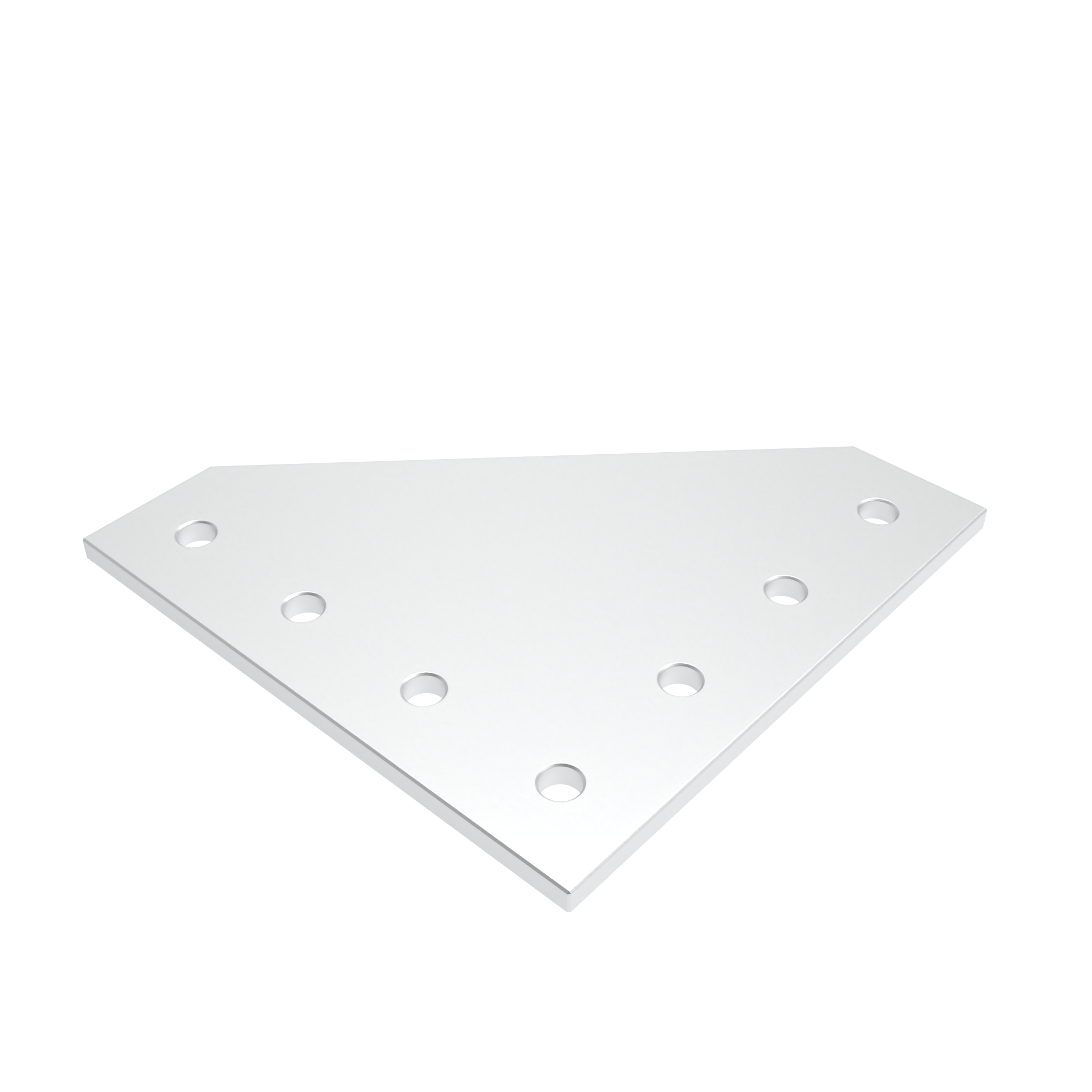 ECO Connection Plate AL L 7 Hole, 1 Slot Version 093EVL152152 – image du produit