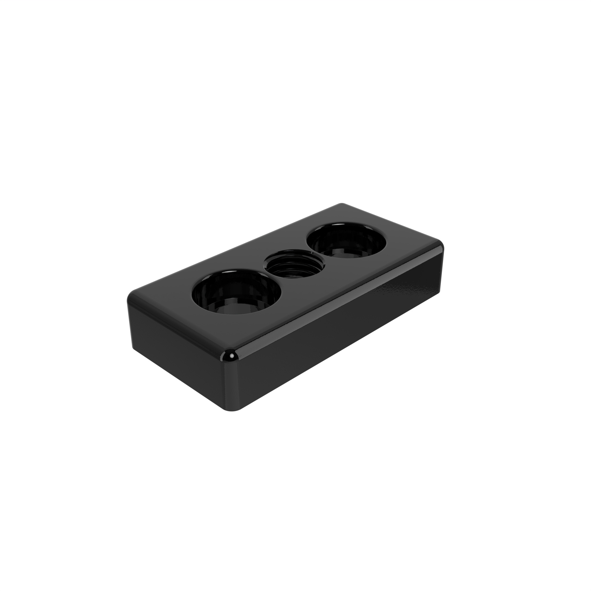 Transport- und Fußplatte ZN 40 x 80, pulverbeschichtet 093T40801612S – Produktabbildung
