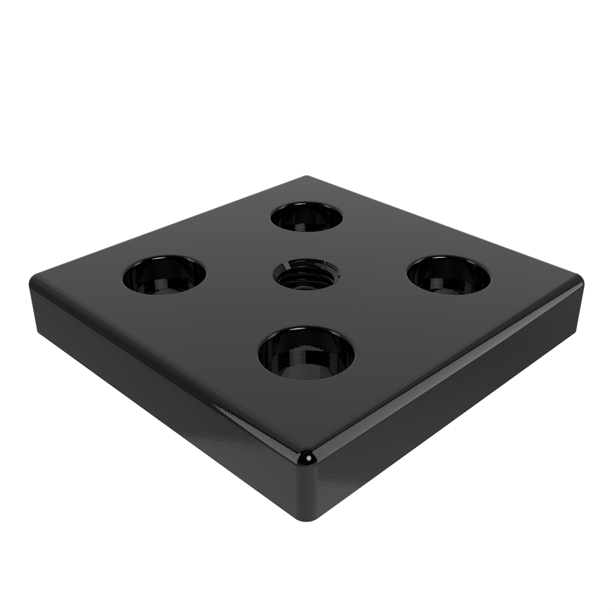 Placa de transporte y base ZN 100 x 100, recubierta en polvo 093T1001001612S – imagen del producto