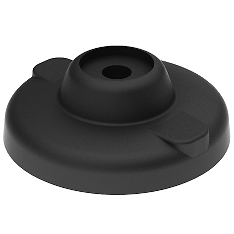 Base PA orifices de spitage  pour pieds robustes pivots