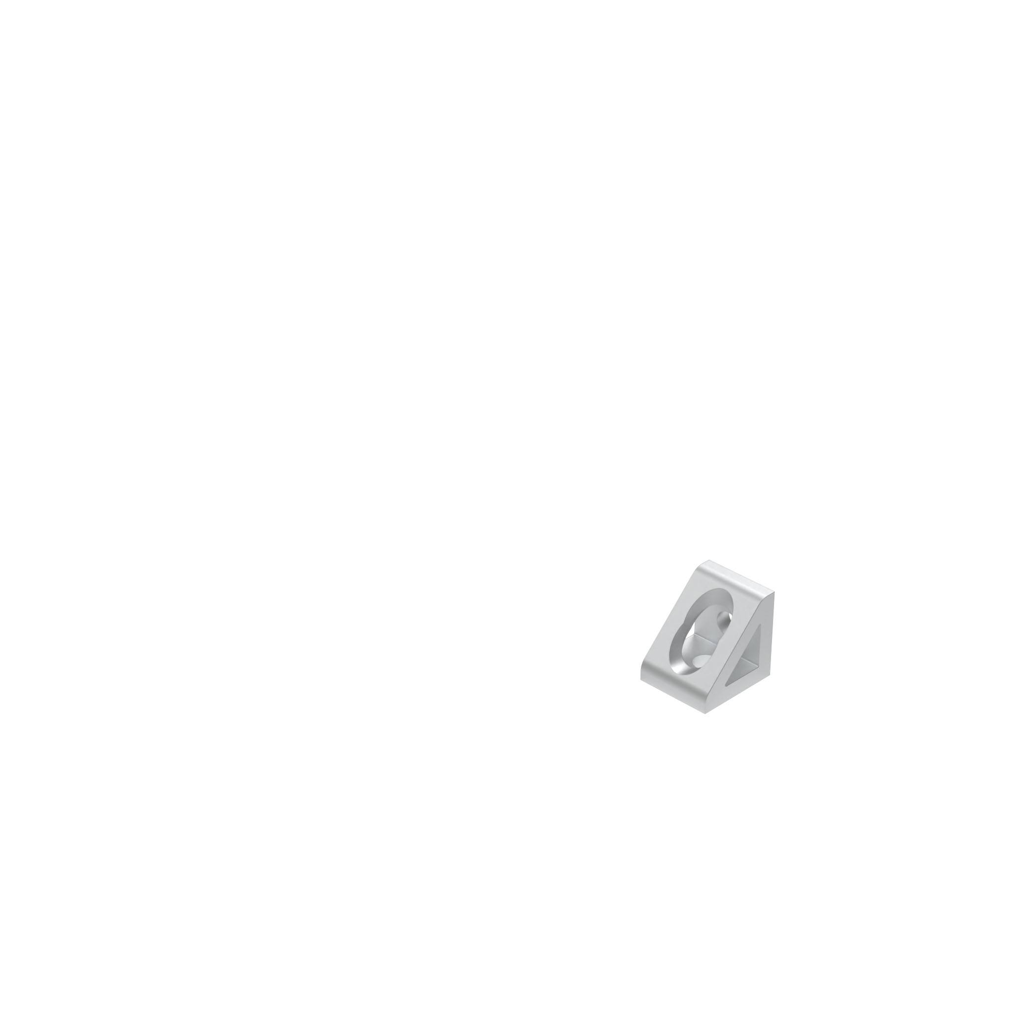 Equerre extrudé AL 2 orifice, simple 093W8104N06 – image du produit