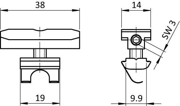 Direct Connector I / B, Slot 8 / 10