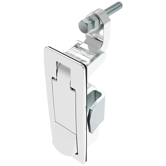 Compression Trigger Latch 86 x 25, Chrome