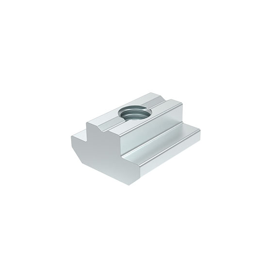 Ecrou de rainure en T 19,5 x 10,6 mm, h.4,8 mm
