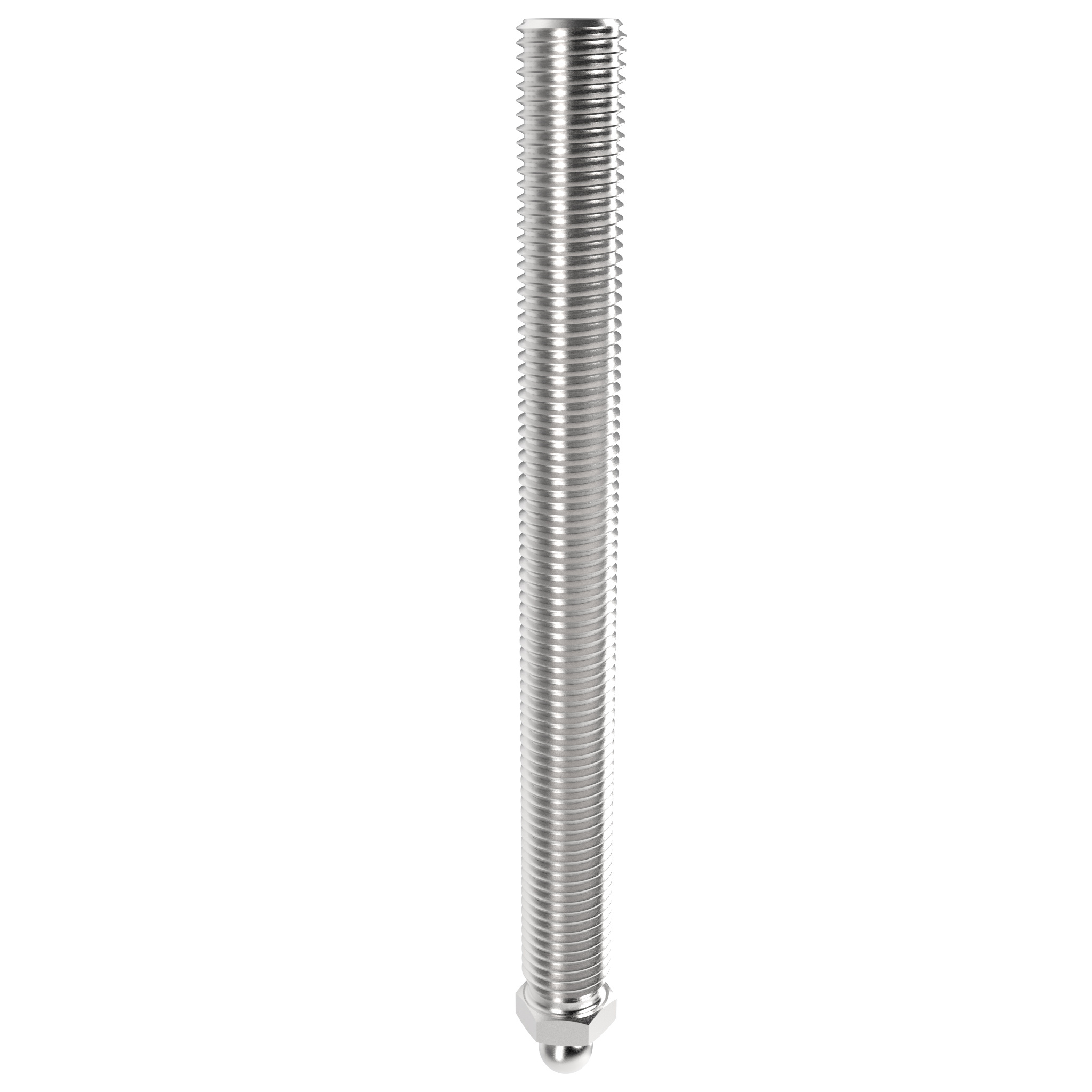 Threaded Rod SS Metric for Swivel Feet, Ball Joint 15 098DM24250E – product image