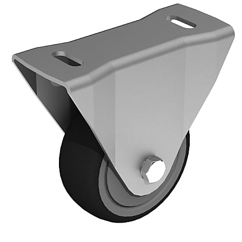 Fixed Caster Ø 80 / 100 / 125 with Mounting Plate 40 / 45