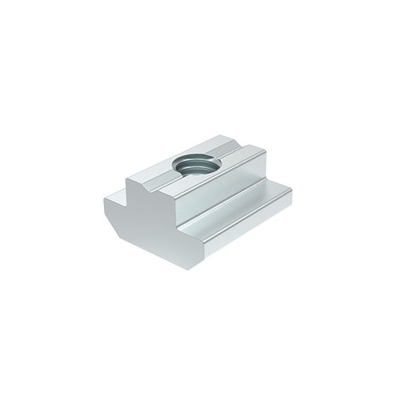 T-slot Nut 19.5 x 10.6 mm, Step Height 4.8 mm