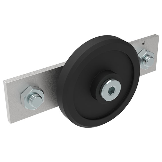Lagersatz PA 1 Rolle Nut Ø 14 für C-Schlittenprofil I (Set) – Produktabbildung
