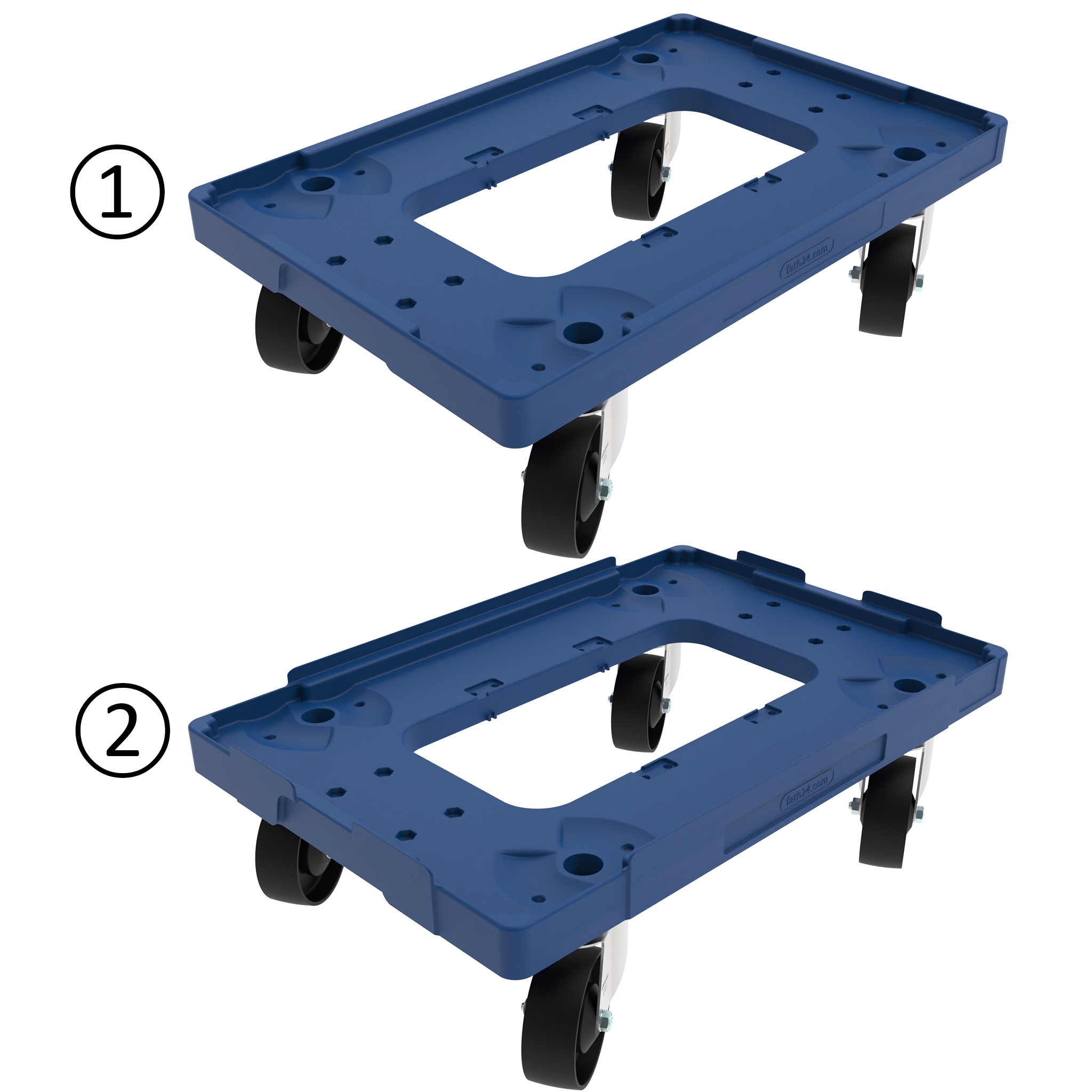 Dolly PP for SLC 600 x 400, with 4 Swivel Casters