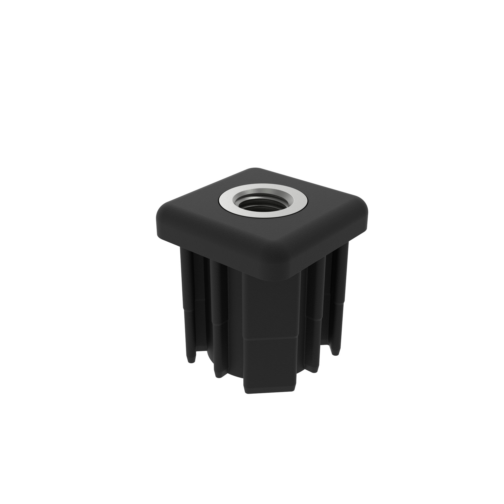 Gewindestopfen für Vierkantrohre 40 x 40 098V401514 – Produktabbildung