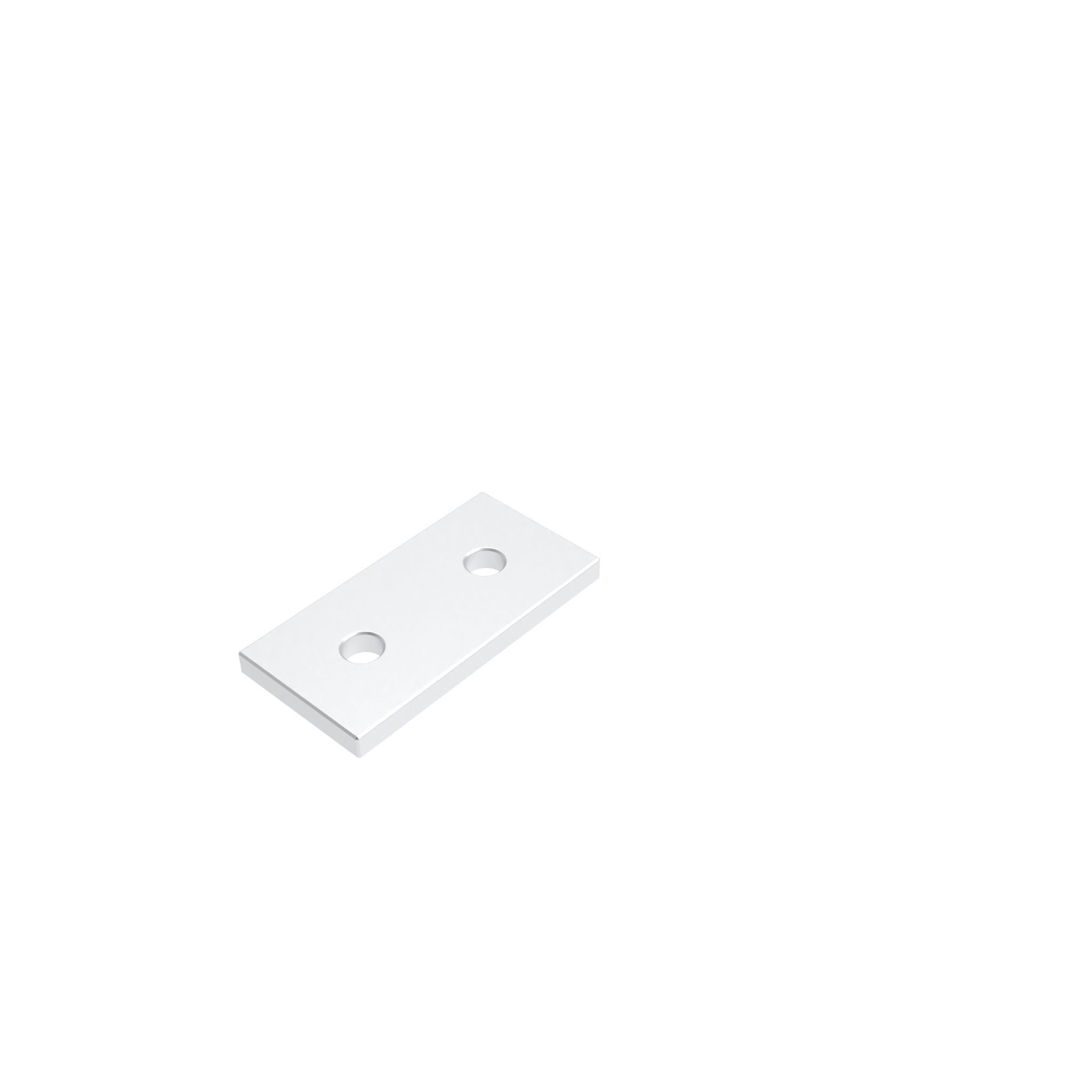 ECO Connection Plate AL Rectangular 2 Hole, 1 Slot Version 093EVA3876 – product image