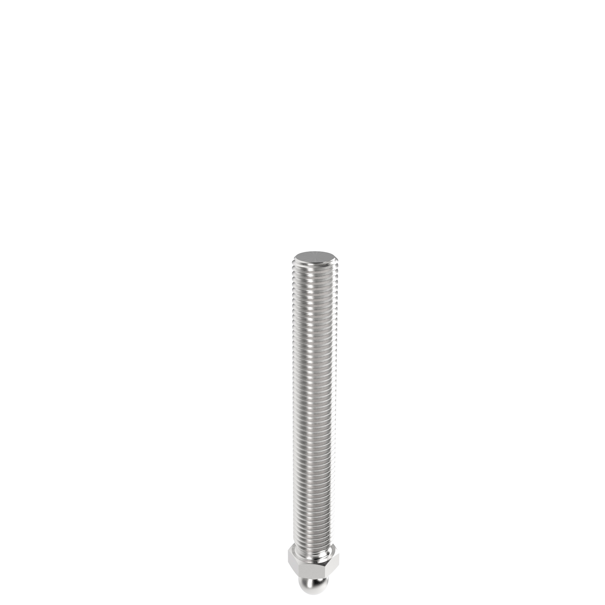 Threaded Rod SS Metric for Swivel Feet, Ball Joint 15 098DM20150E – product image