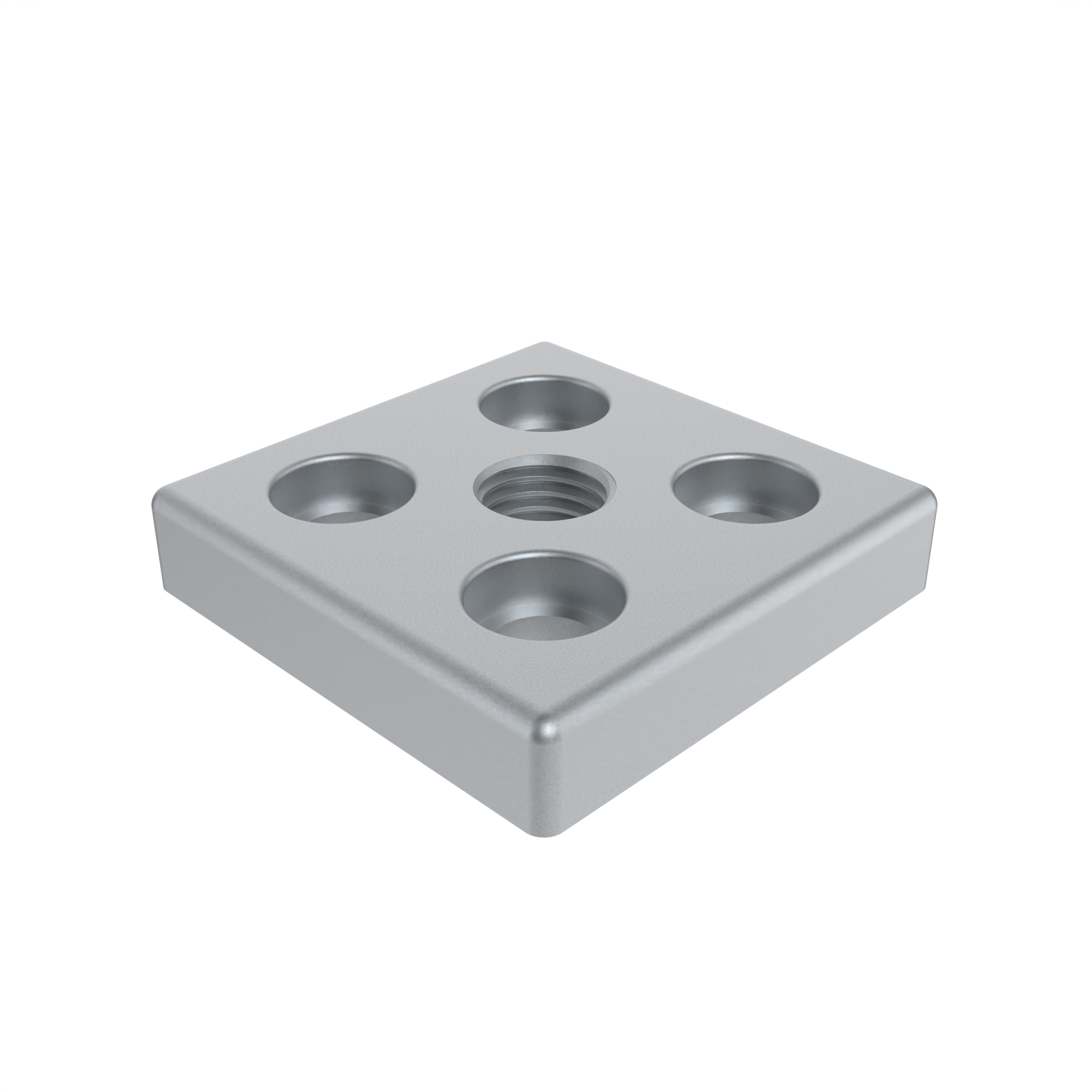 Transport- und Fußplatte ZN 80 x 80, blank 093T80802012R – Produktabbildung