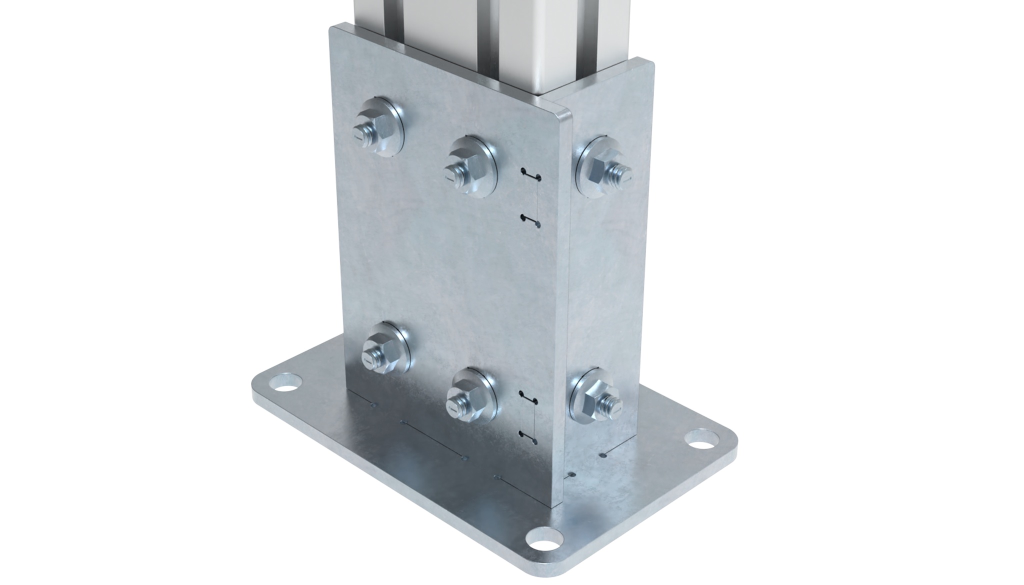 Foot Console ST 45 x 90 - 110 x 165 – application example