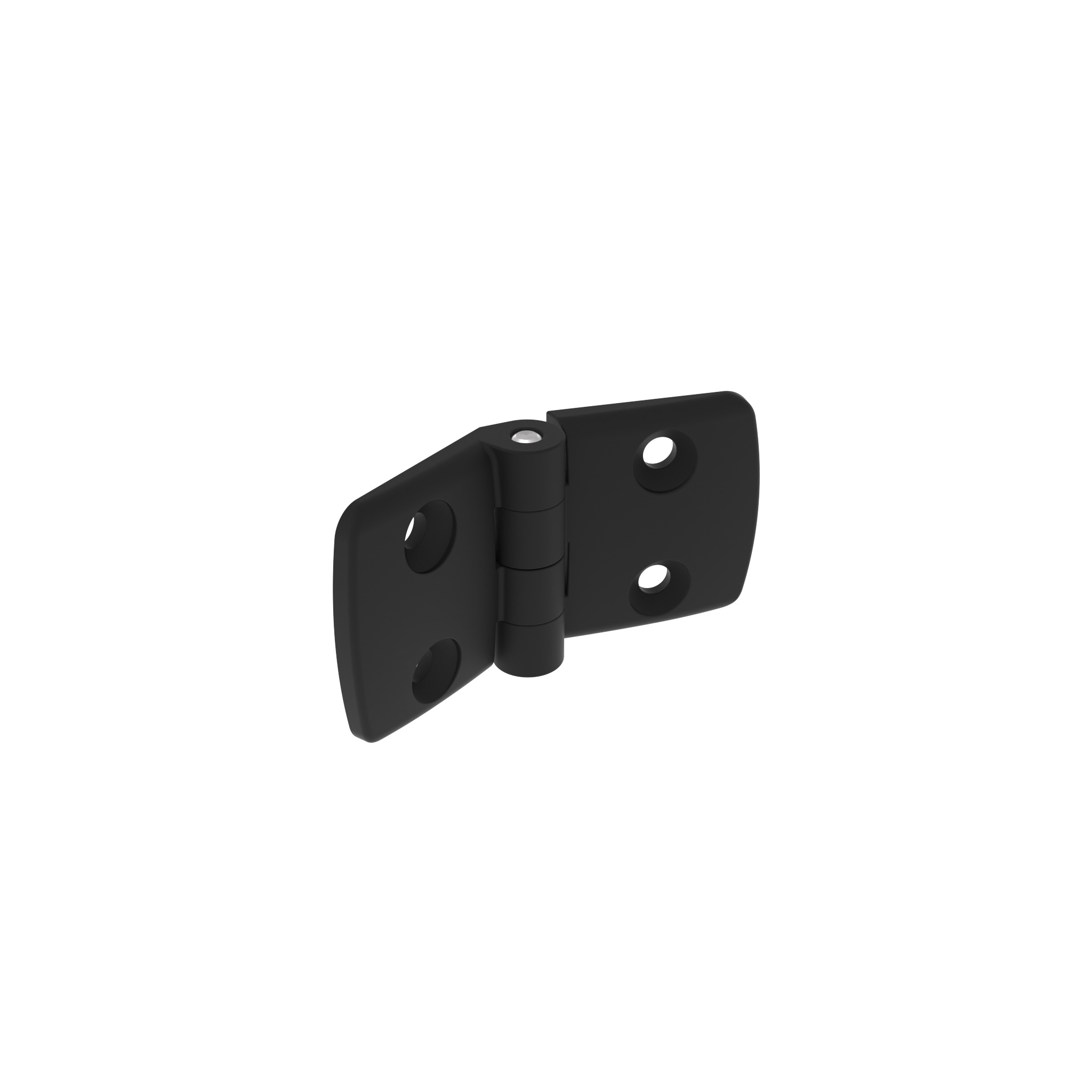 Charnière Combi en plastique 45, non-dégondable, noir 095K4550F00 – image du produit