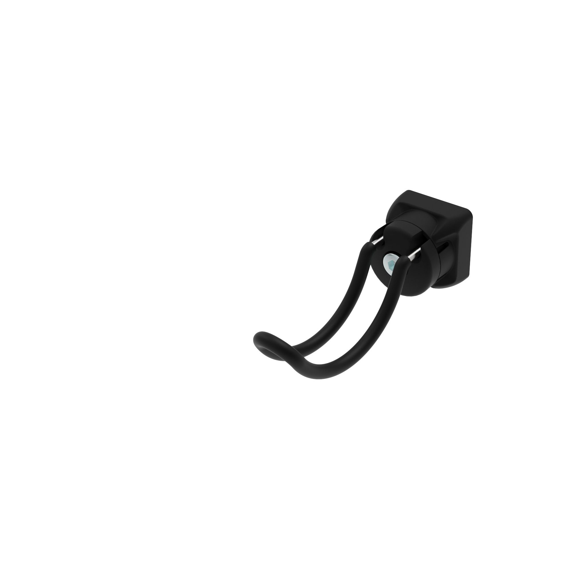 Crochet porte-outil FX R35 - 27, avec revêtement pour profilé 40 / 45, rainure 8 / 10 6TH240NR4091S01 – image du produit
