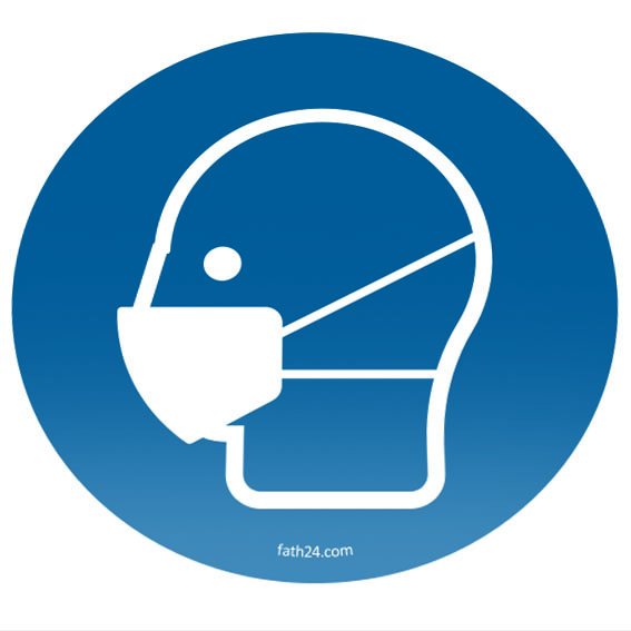 Face Mask Sticker – product image