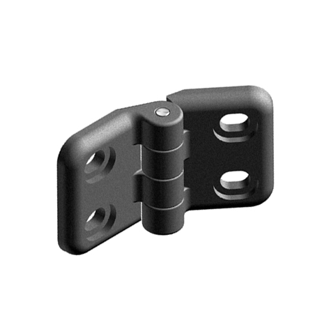 Charnière Plastique légère 35 - 40, noir