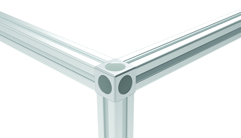 Cube Connector 20, 3D – ejemplo de aplicación