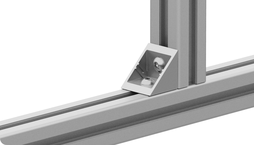 Zinkwinkel 40 flach