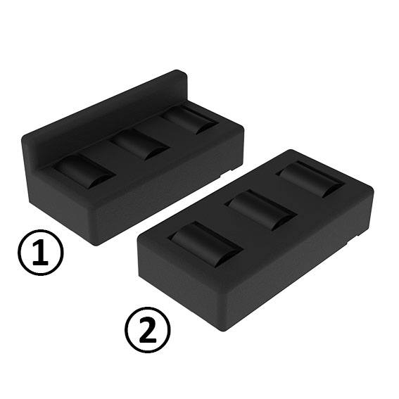 Bloc galets, clippable