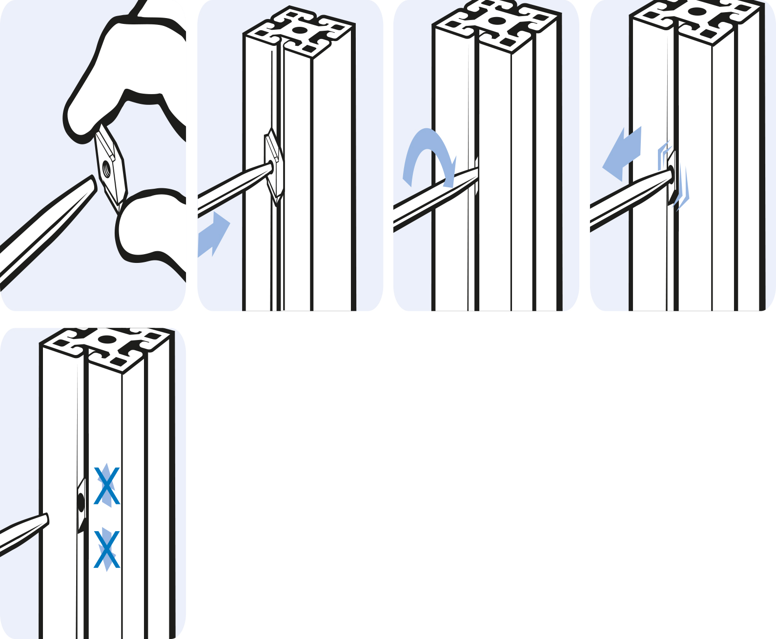 Rhombus Nut with Locking