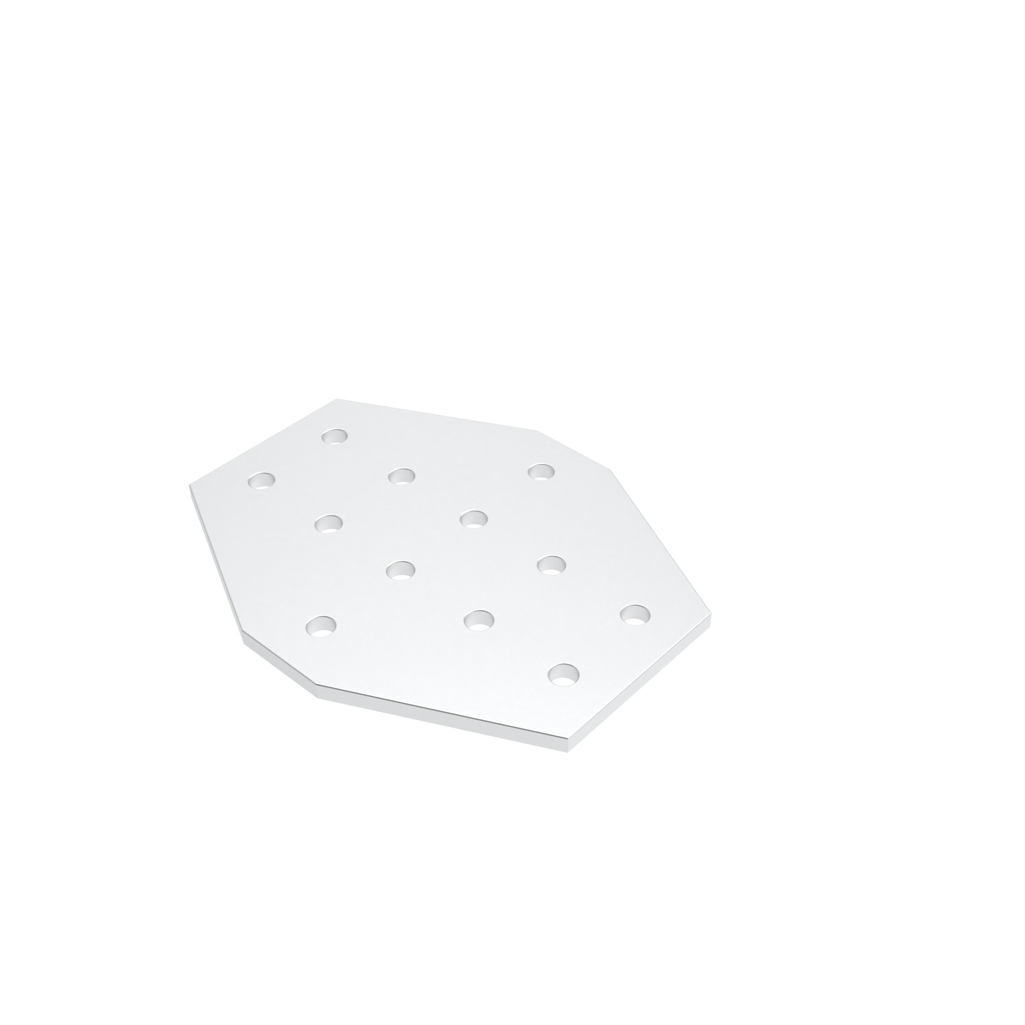 ECO Connection Plate AL X 12 Hole, 1 Slot x 2 Slots Version 093EVX102127 – image du produit