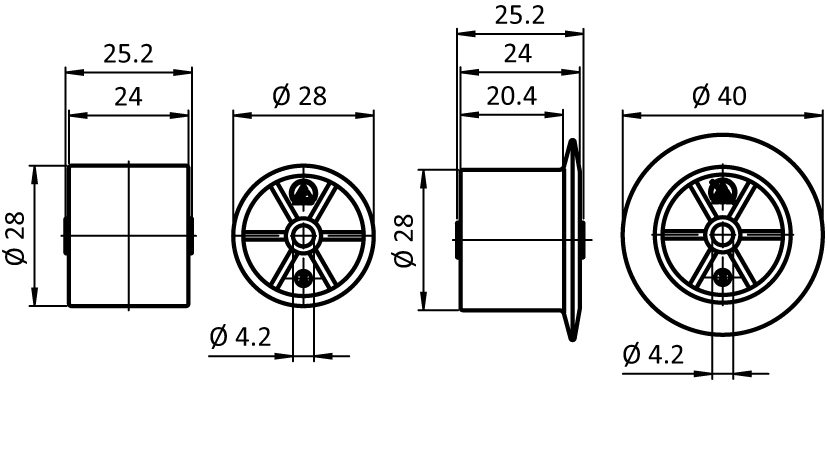 Roller R28 for Roller Units