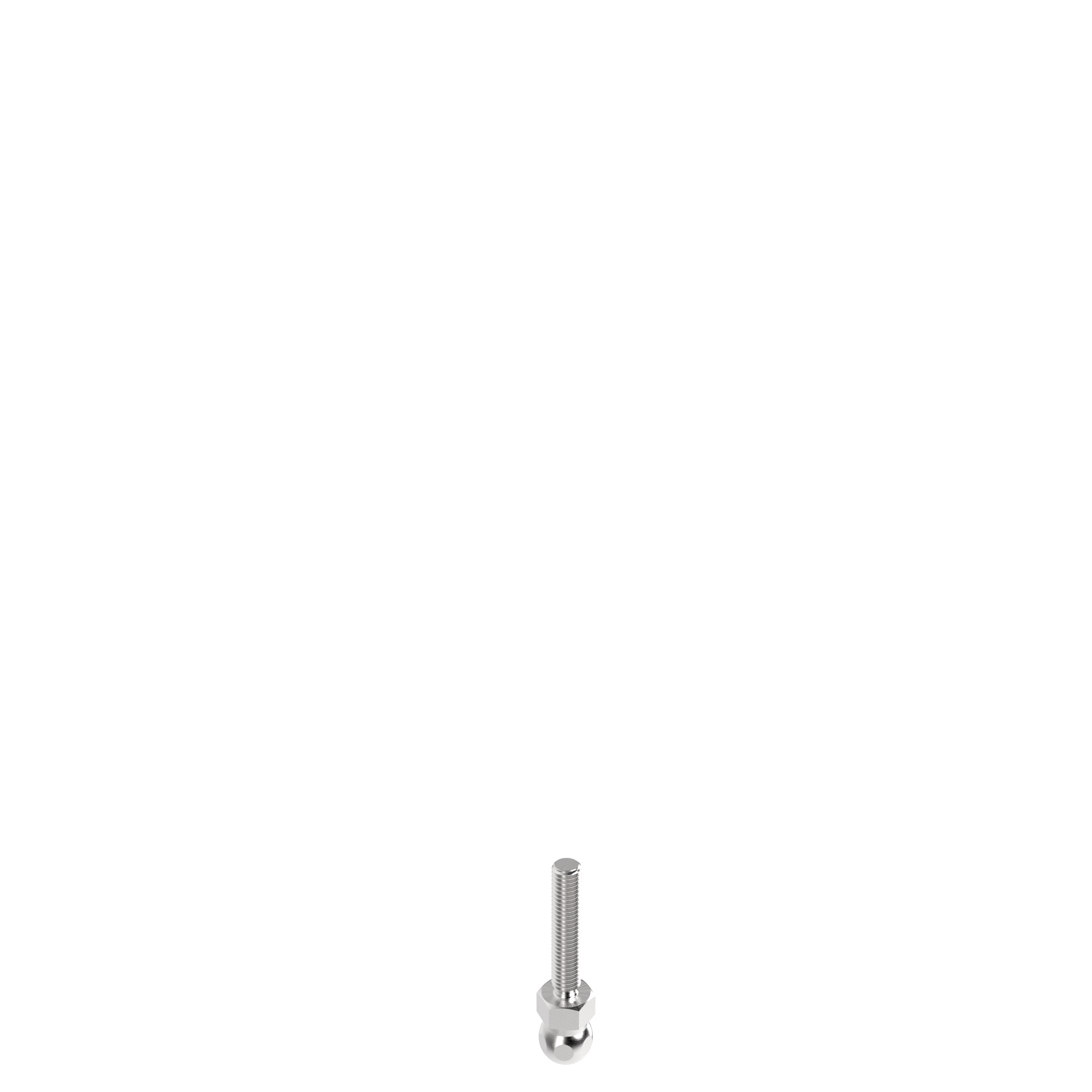 Threaded Rod SS Metric for Swivel Feet, Ball Joint 15 098DM08040E – product image
