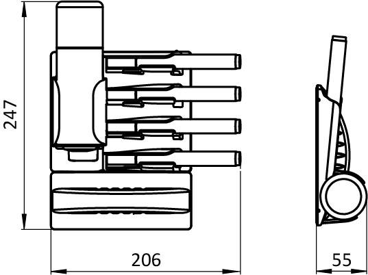 Organizer UTENSILO, Magnetic (Set)