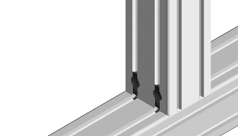 Profile 40 - 100, Bolt Connectors