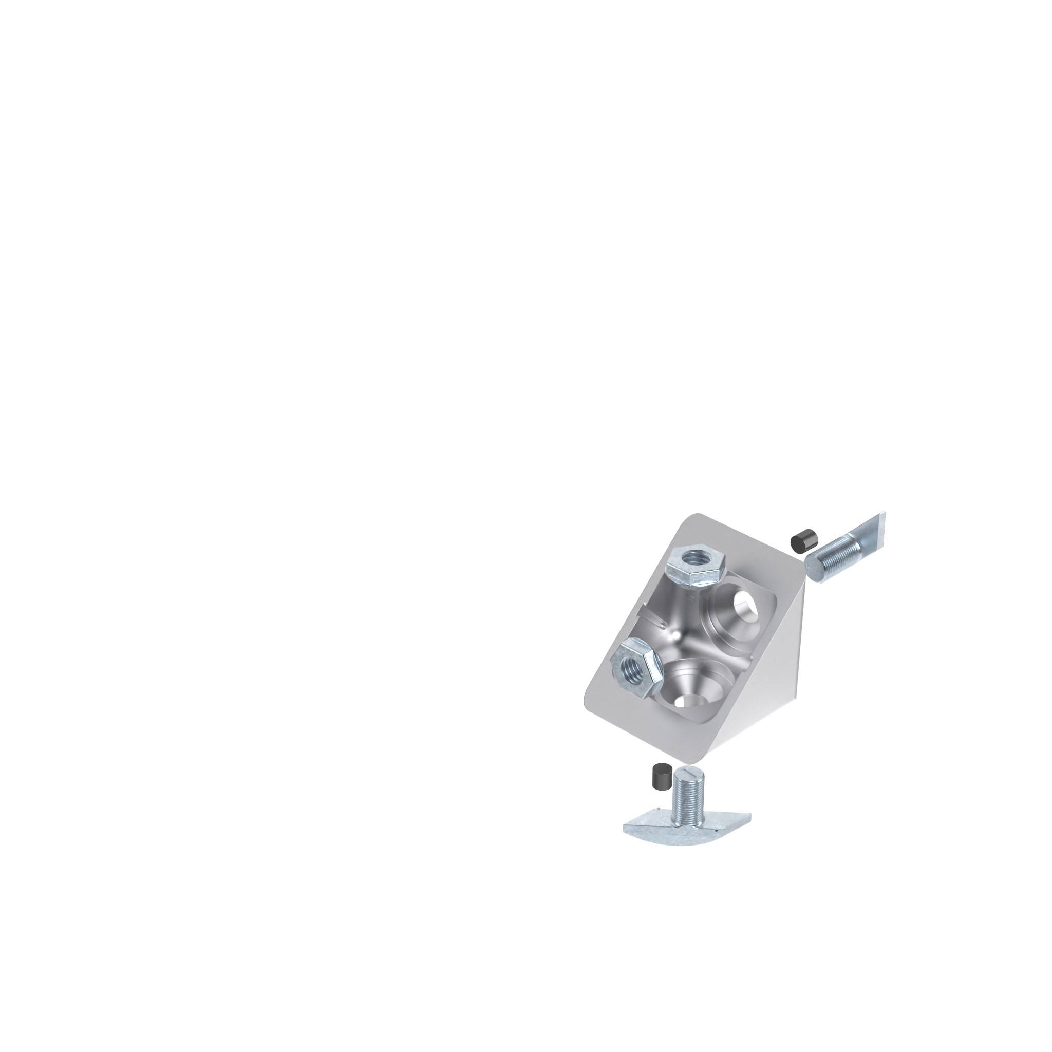 Equerre de fixation Alu I40 M (Kit) 093W406N08S01 – image du produit