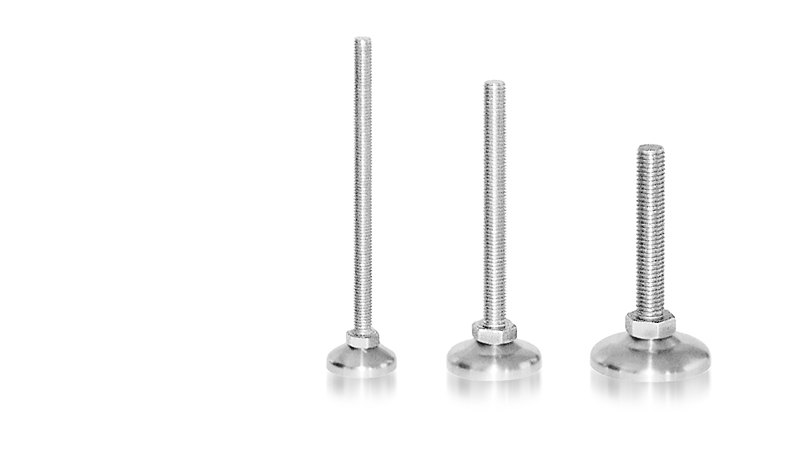 Base acier inox para patas ECO