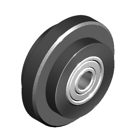 Roller Ø 47 for T-slotted Profiles