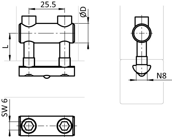 Bolt Connector I, Slot 8