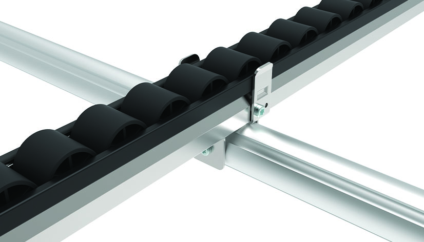 Halter D30 für Rollenschienen