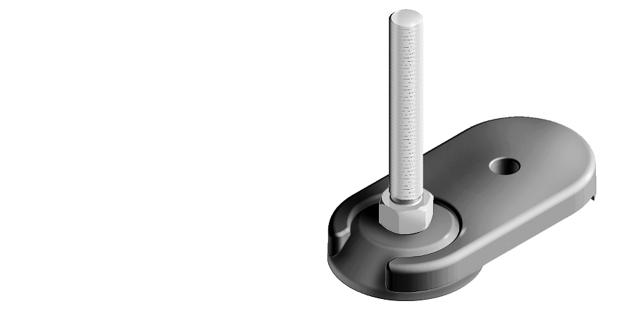 Floor Mounting, Pivot Feet