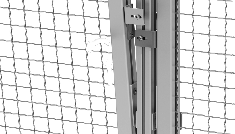 Soportes de vallado de seguridad