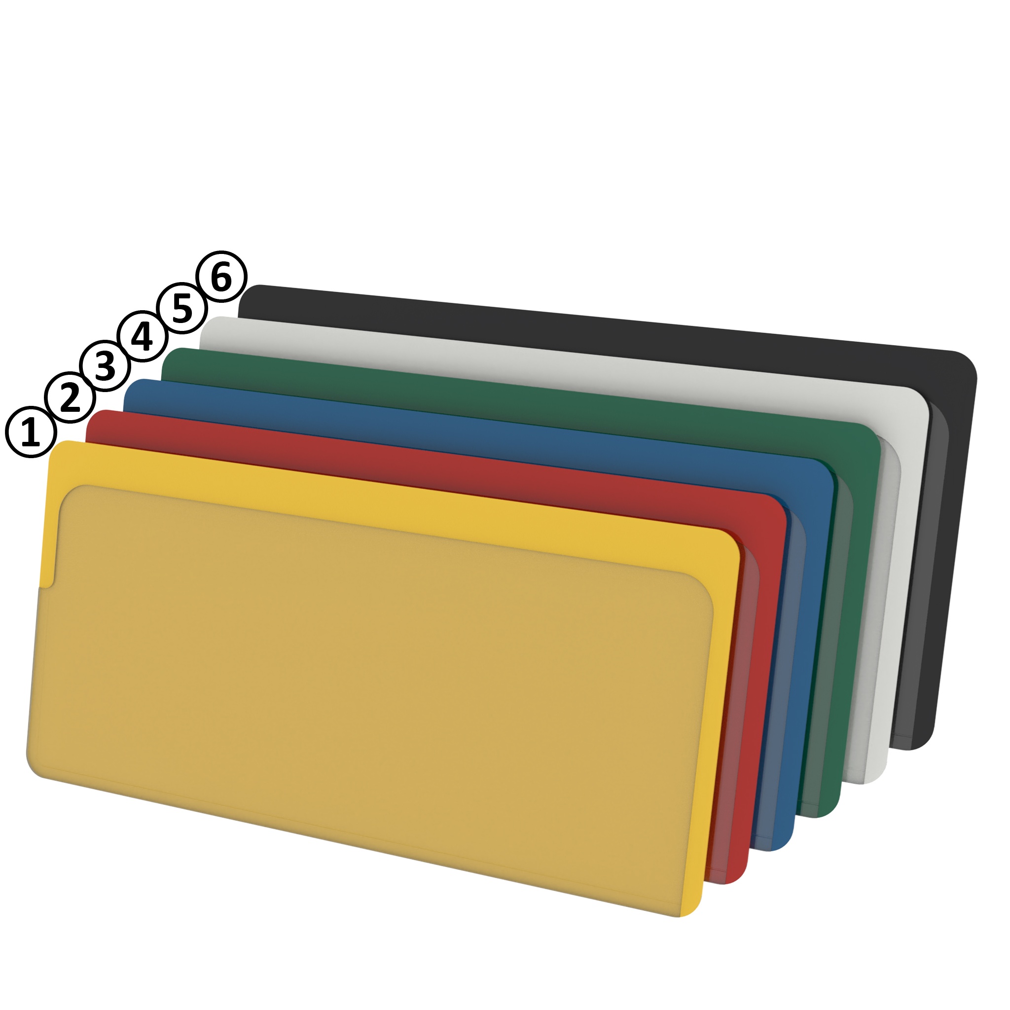 2-sides Open Self-adhesive Label Envelope 50 - 2"