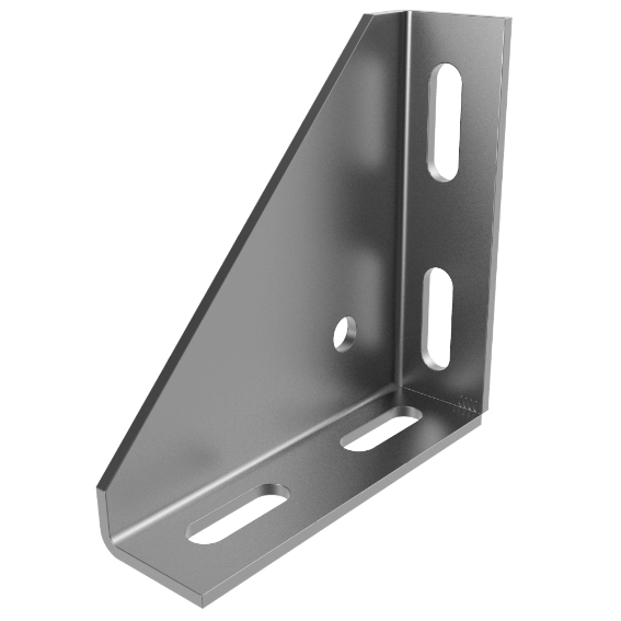 Steel Connection Angle 30 x 100 – 1 Hole