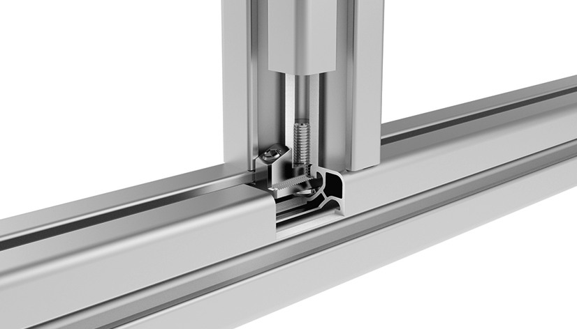 Profile Connector 90° I, Slot 8 (Set)